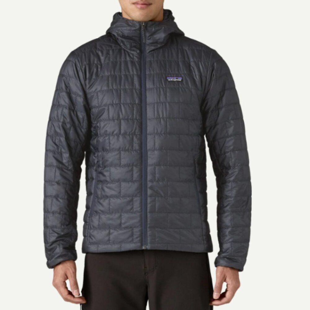 hoody men nano puff color smolder blue